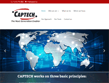 Tablet Screenshot of captech.co